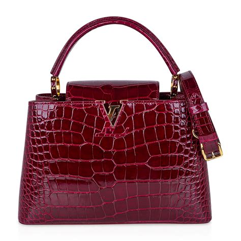 lv capucines crocodile price